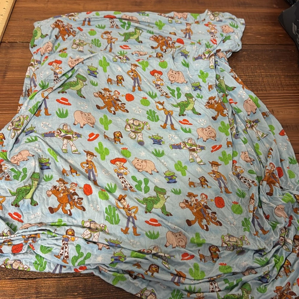 Little sleepies Toy Story bamboo crib sheet